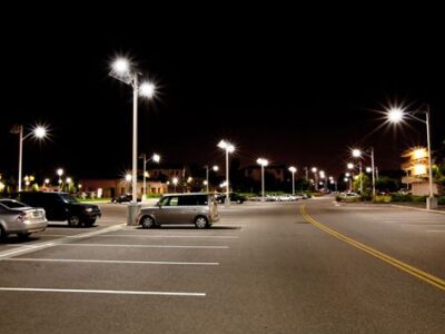 Solar LED Parking Lot Lights