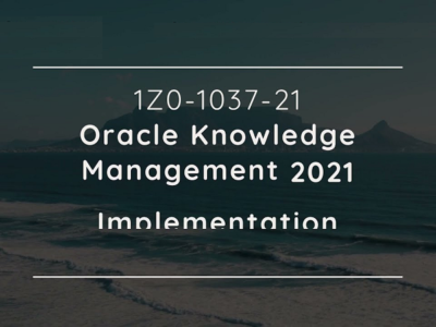 Oracle 1z0-1037-21 Dumps