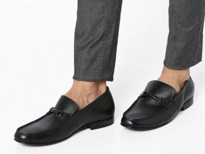 Black Formal Leather Shoes for Men